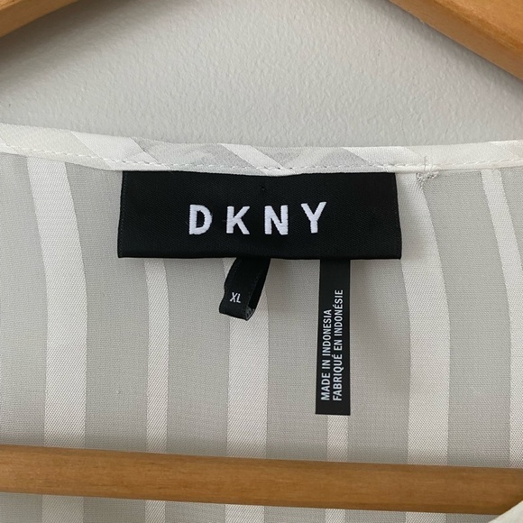 DKNY Sheer Bell Sleeve Blouse - Picture 10 of 15
